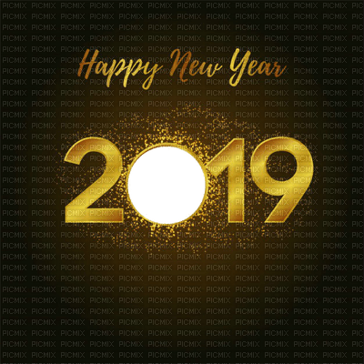 new year 2019 silvester fond - gratis png