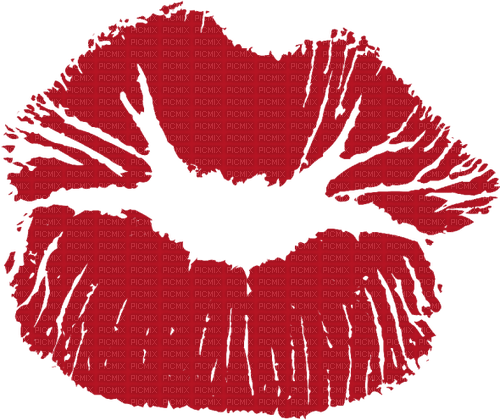Kiss Besos Red Deco - Bogusia - zadarmo png