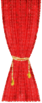 red drapery - Безплатен анимиран GIF