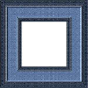 Kaz_Creations Blue Christmas Deco Frame - ücretsiz png