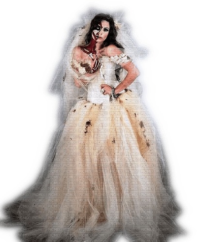 Rena Gothic Braut Bride - png ฟรี