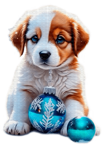 christmas dog by nataliplus - bezmaksas png
