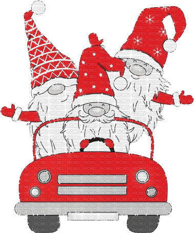 soave christmas winter animated deco gnome - Ingyenes animált GIF