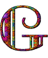 letter g - Бесплатный анимированный гифка