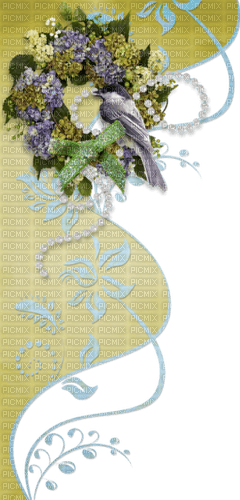 dolceluna vintage frame border flowers - Free PNG
