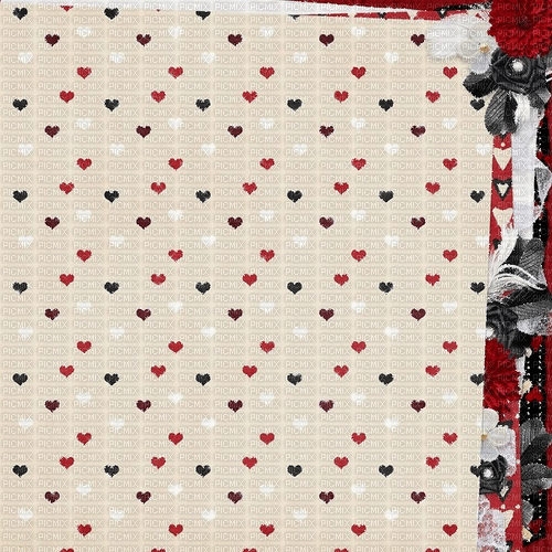 Background. Valentine. Red, brown, hearts. Leila - Ilmainen animoitu GIF