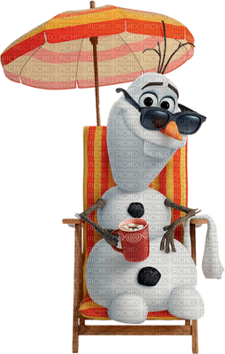frozen snowman olaf disney cartoon movie - png grátis