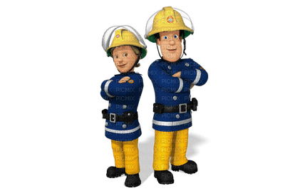 Kaz_Creations Cartoons Fireman 🚒 Sam - darmowe png