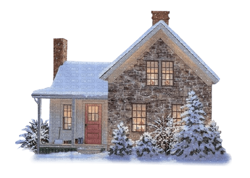 winter house Bb2 - gratis png