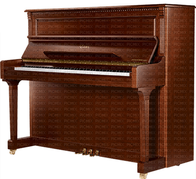 Kaz_Creations Furniture Piano - zdarma png