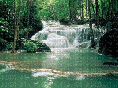 Cachoeira - Darmowy animowany GIF
