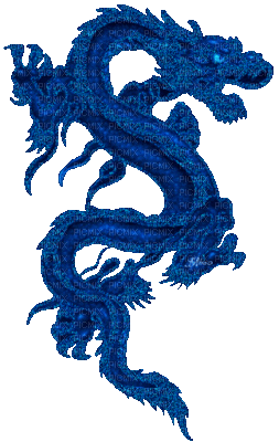 dragon bleu - Kostenlose animierte GIFs
