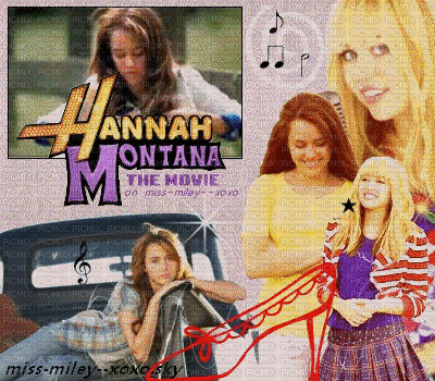 Hannah Montana le film - GIF animé gratuit