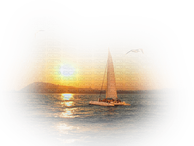 Kaz_Creations Boat Yacht Ship Paysage Scenery - фрее пнг