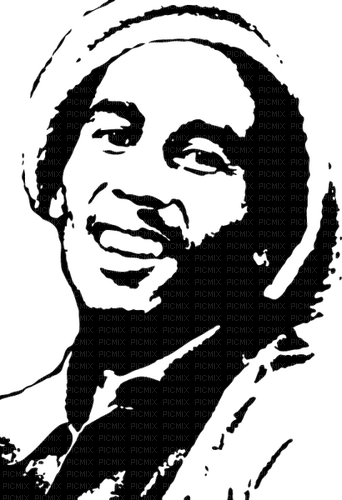 MMarcia   tube  Bob Marley - PNG gratuit