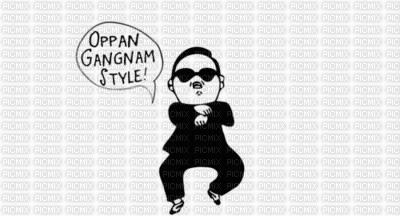 gangnam style psy - Безплатен анимиран GIF