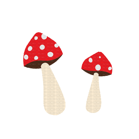 Nina mushroom - Zdarma animovaný GIF