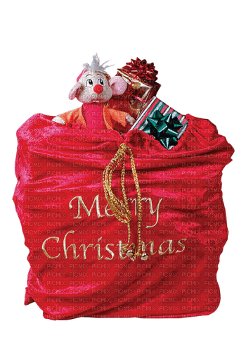 Kaz_Creations Christmas-Sack - ücretsiz png
