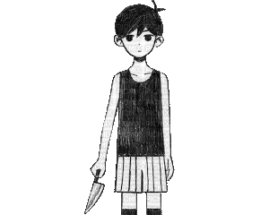 omori knife - Безплатен анимиран GIF