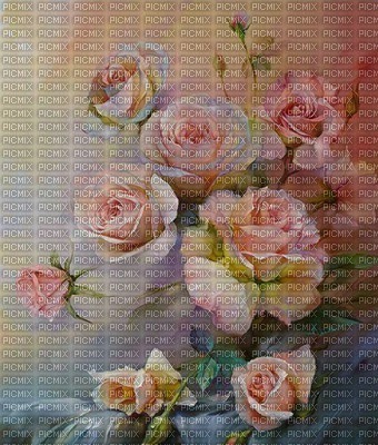Vintage Pink Roses - Free PNG