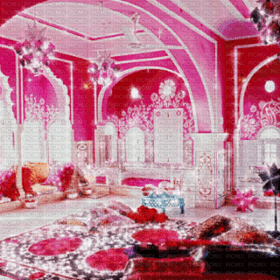 Pink Room - GIF animé gratuit