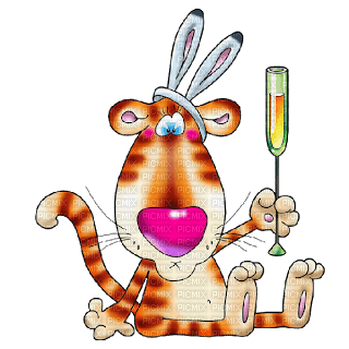 Kaz_Creations Cute Party Animals - 無料png