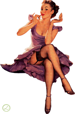 PIN-UP ! - 免费PNG