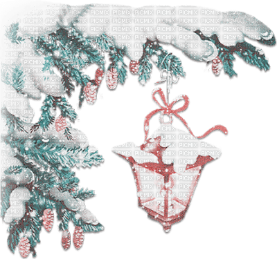 soave deco christmas winter vintage  branch - 免费PNG