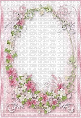 frame-background-pink-ovale-oval - PNG gratuit
