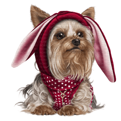 chien Yorkshire  gif animation adam64 - Free PNG