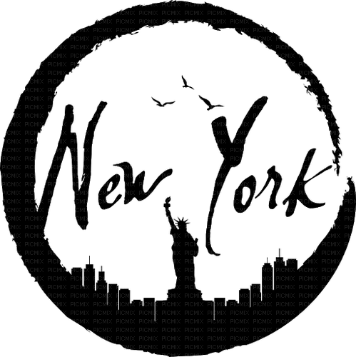 New York City USA Stamp - Bogusia - png grátis