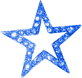 Animated.Star.Blue - KittyKatLuv65 - Free animated GIF