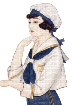 nautical woman bp - PNG gratuit