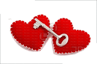 CUORE CON CHIAVE - png gratis
