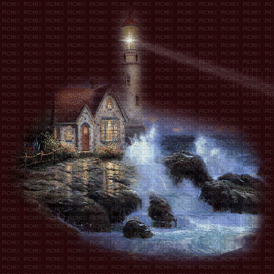 Lighthouse - Besplatni animirani GIF