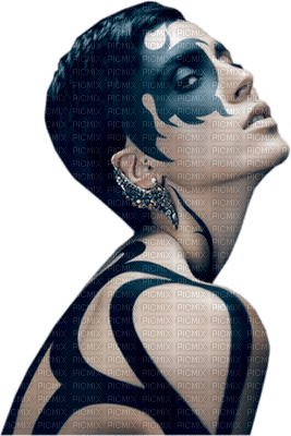 Kaz_Creations Woman Femme Paint Tattoo - PNG gratuit