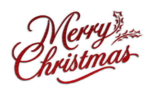 merry x mas text - Free PNG