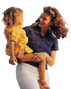 mother and child mêre and enfant - png gratis