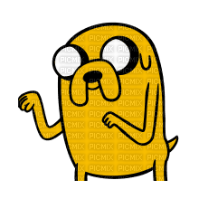 Jake The Dog fist bump - kostenlos png