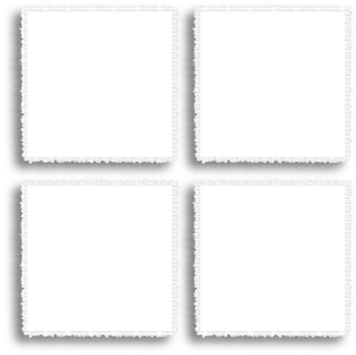 four white frame - 免费PNG