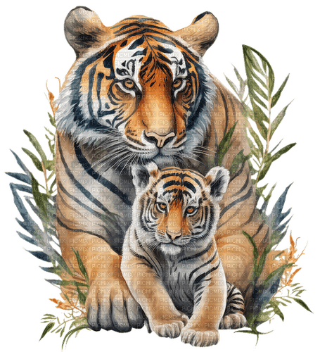 tigers - PNG gratuit