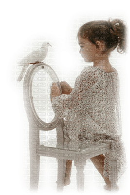 Kaz_Creations Baby Enfant Child  Bird Girl - PNG gratuit