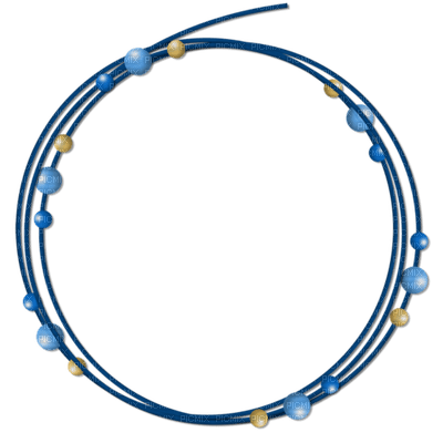 Kaz_Creations Deco Beads Circle Frames Frame  Colours - gratis png