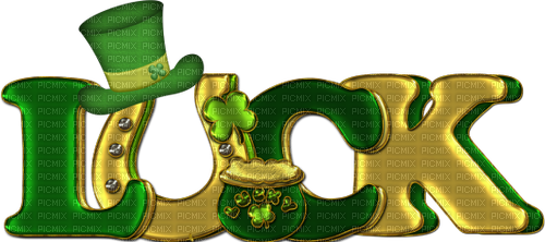 Luck St-Patrick:) - ücretsiz png