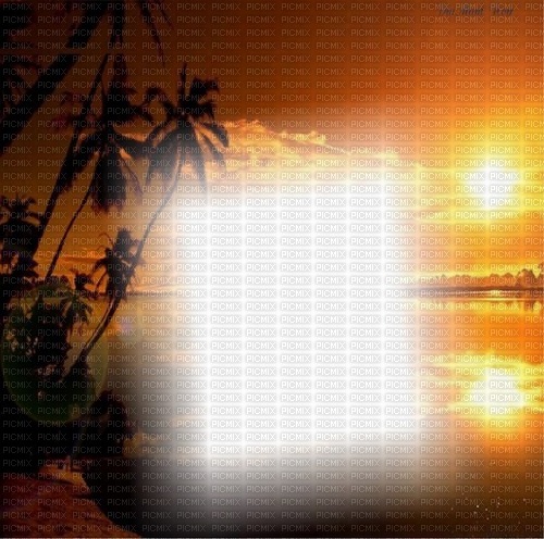 loly33 frame coucher de soleil - 免费PNG
