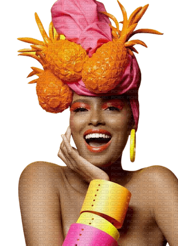 Pineapple Woman - Bogusia - ücretsiz png