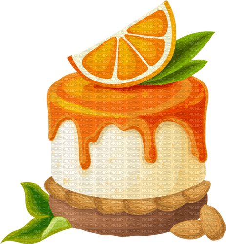 orange cake Bb2 - 無料png