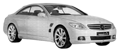 White Lorinser Mercedes Benz CL Class Car - PNG gratuit