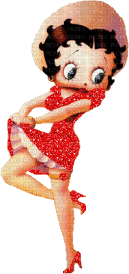 Kaz_Creations Betty Boop - GIF animé gratuit