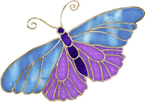 kikkapink deco scrap ornament butterfly - PNG gratuit